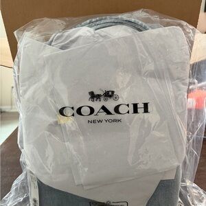 Coach Laurel Shoulder Bag
In Loved Denim With Charms NWT